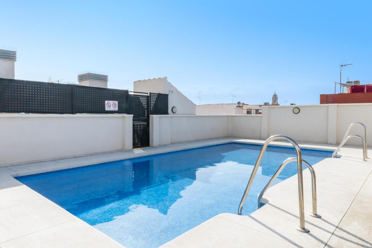 -malagasunapts-romantic Private Terrace&shared Pool Apartment Malaga